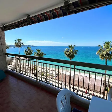 Les Pins - Sea View - 4 People - Parking Апартаменти Жюан-ле-Пен