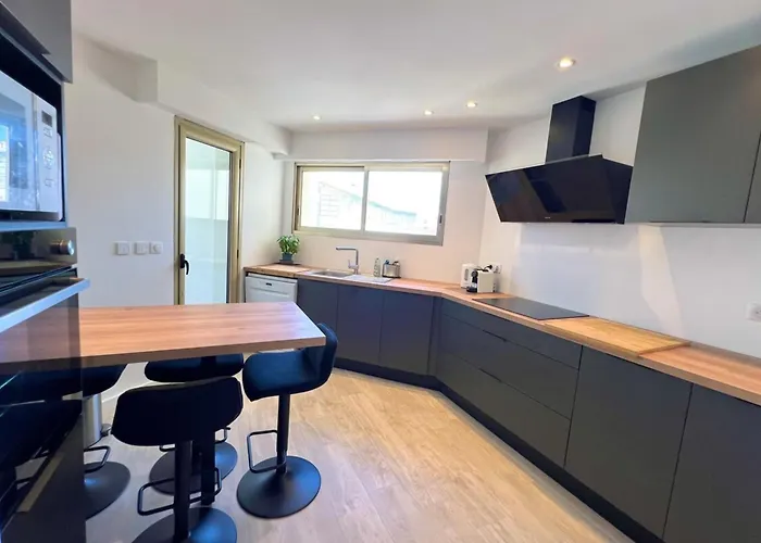 Les Pins - Sea View - 4 People - Parking Appartement Juan-les-Pins